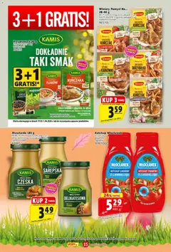 Pogląd oferty "Prim Market gazetka" - ważna od 26.03.2026 | Strona: 15 | Produkty: Kurczak, Ketchup, Musztarda, Przyprawy