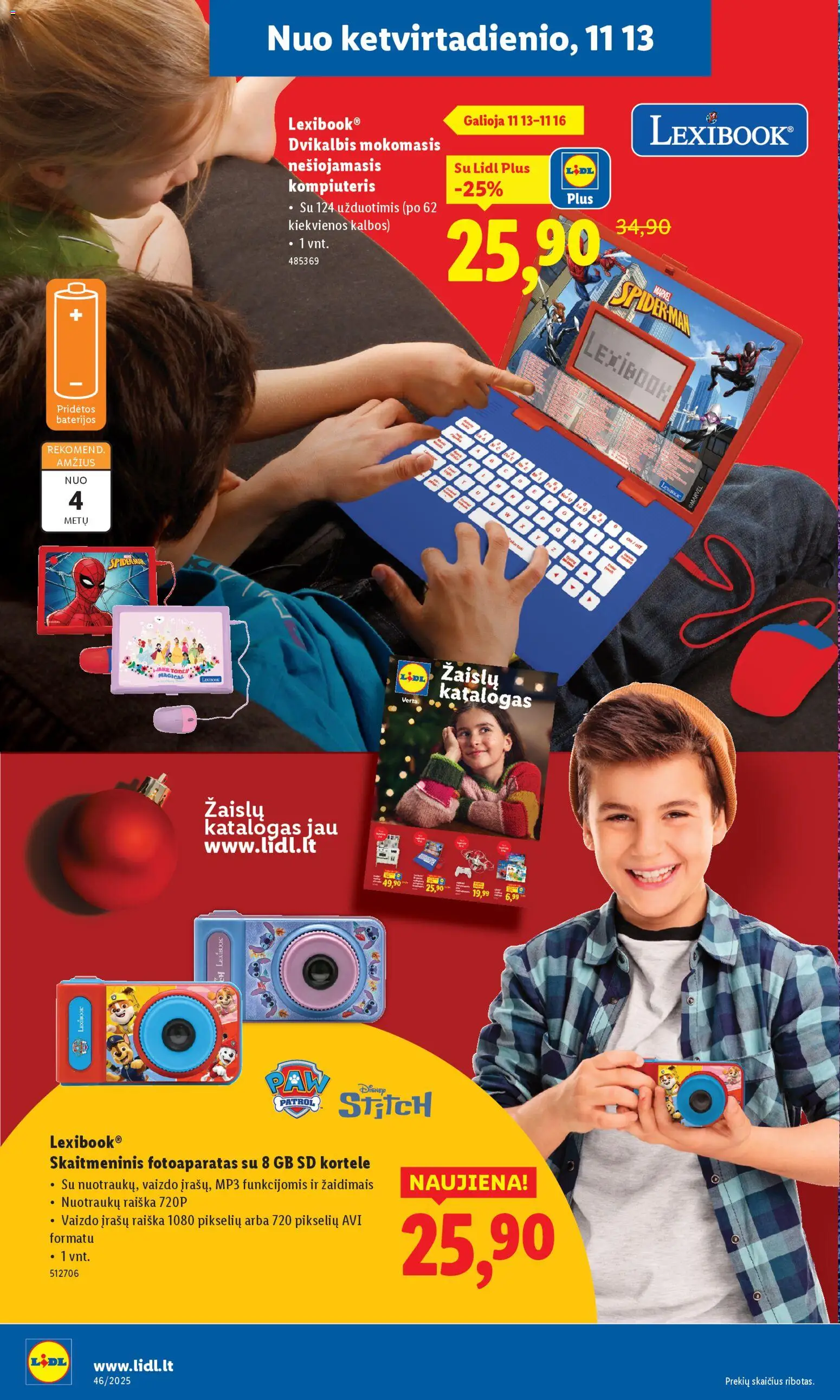 LIDL akcijos nuo 10.11.2025 | Puslapis: 30 | Prekių: Kompiuteris, MP3, Vaizdo