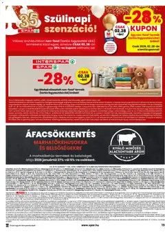 Spar Akciós újság - amely érvényes a következő dátumtól: 26.02.2026 | Oldal: 19