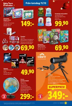 Lidl - erbjudanden - Förhandsvisning av reklamblad från butik Lidl aktuell från 08.12.2025 | Sida: 24 | Produkter: Batterier, Penna, Pensel