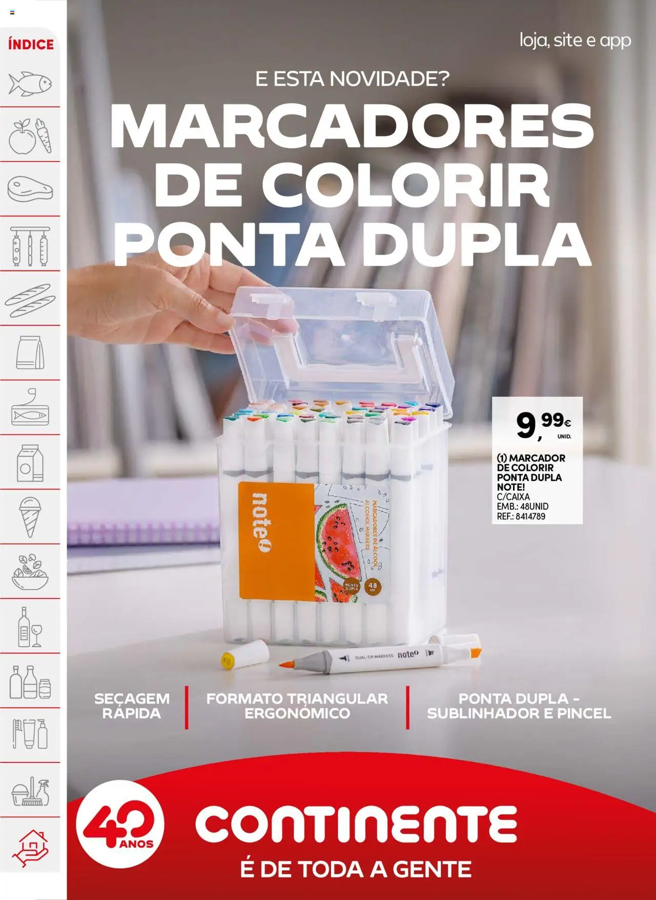 Continente folheto │ válido de 12.08.2025 | Página: 56 | Produtos: Pincel