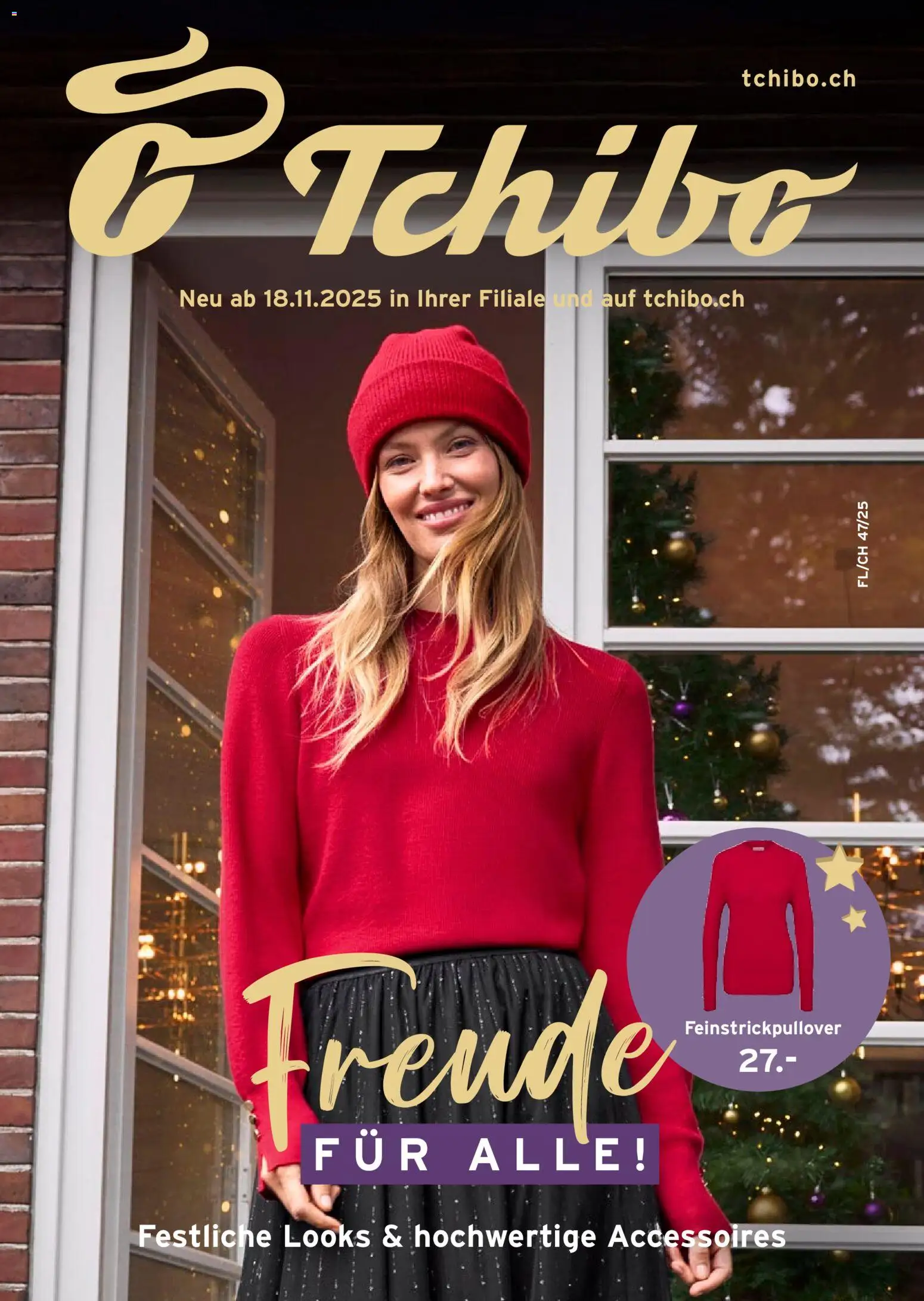 Tchibo Aktionen Freude – gültig ab 12.11.2025 | Seite: 1