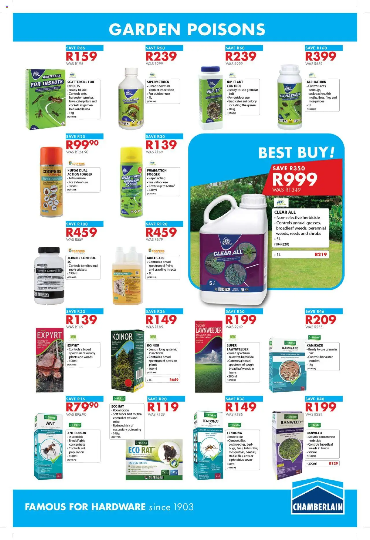 Chamberlain Spring Into Gardening │ valid from 04.08.2025 | Page: 5 | Products: Bed, Fish