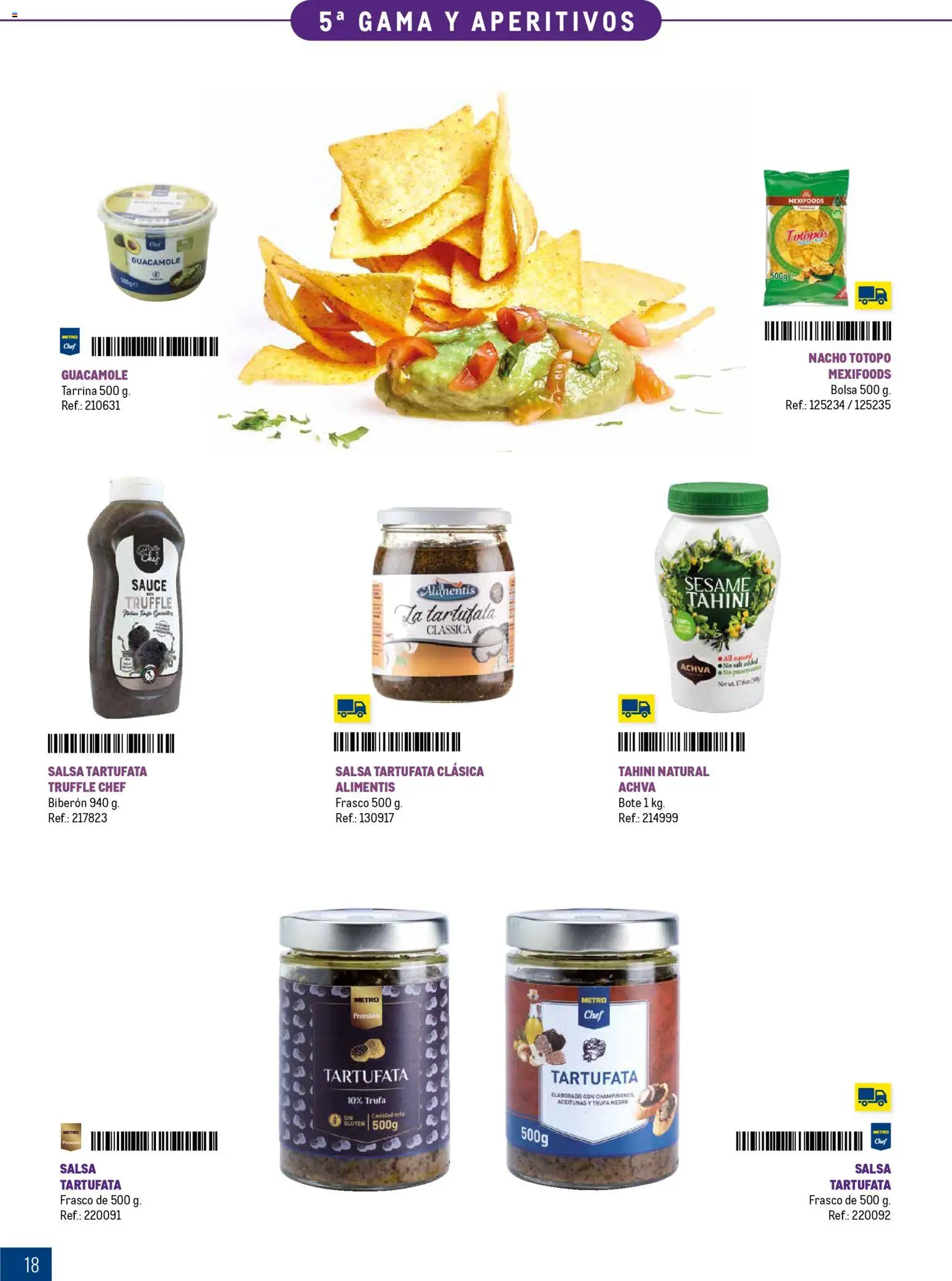 Makro Especial Catering Prat │ válido desde el 16.03.2026 | Página: 18 | Productos: Guacamole, Bolsa, Tahini