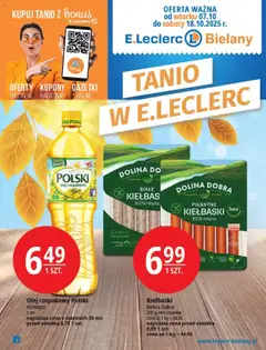 Pogląd oferty "E.Leclerc Gazetka - Warszawa Bielany" - ważna od 07.10.2025