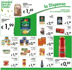 Anteprima del volantino Volantino Coal	 valido a partire dal 27.12.2025 | Pagina: 18 | Prodotti: Riso Carnaroli, Succo, Fagioli, Passata di pomodoro