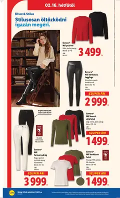 Esmara® Női farmernadrág, Magas pamut-tartalmú anyag elasztánnal. Méret: 34-46 - amely érvényes a következő dátumtól: 12.02.2026 | Oldal: 44