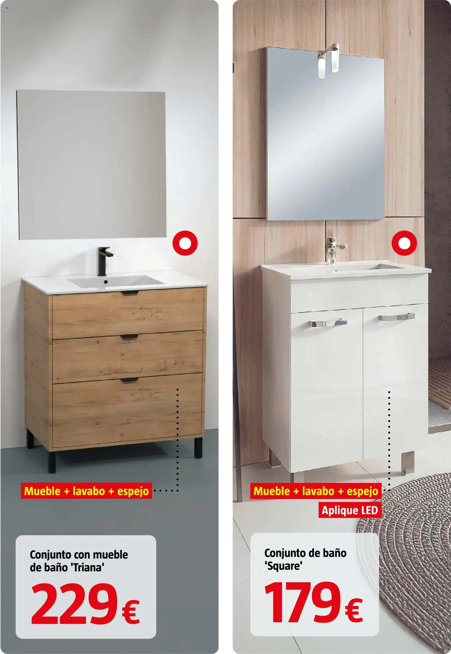 Bauhaus folleto │ válido desde el 26.02.2026 | Página: 9 | Productos: Lavabo, Baño, Espejo