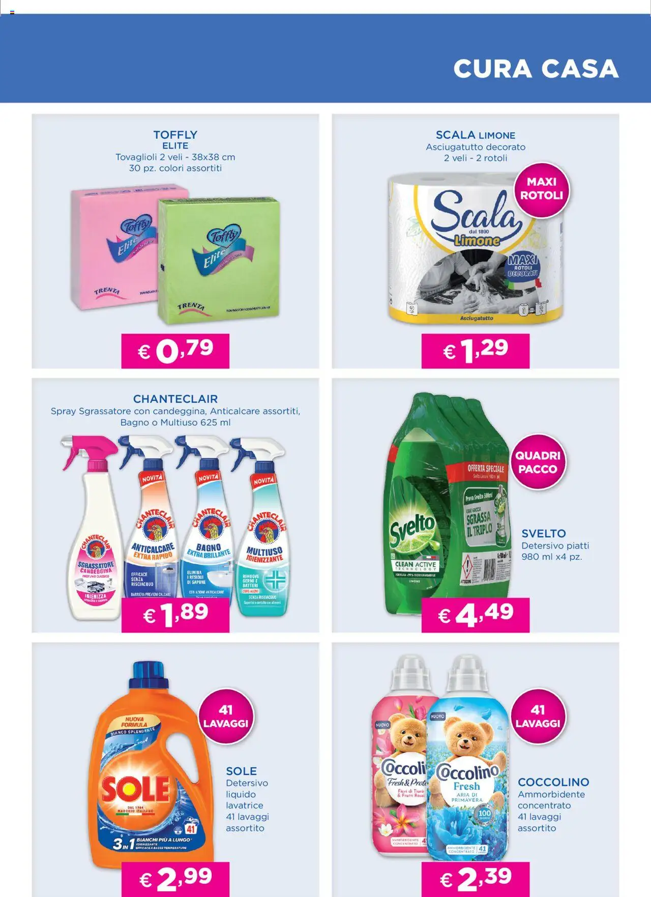 Volantino Acqua e Sapone del 24.09.2025 | Pagina: 7 | Prodotti: Sapone, Lavatrice, Asciugatutto, Bagno