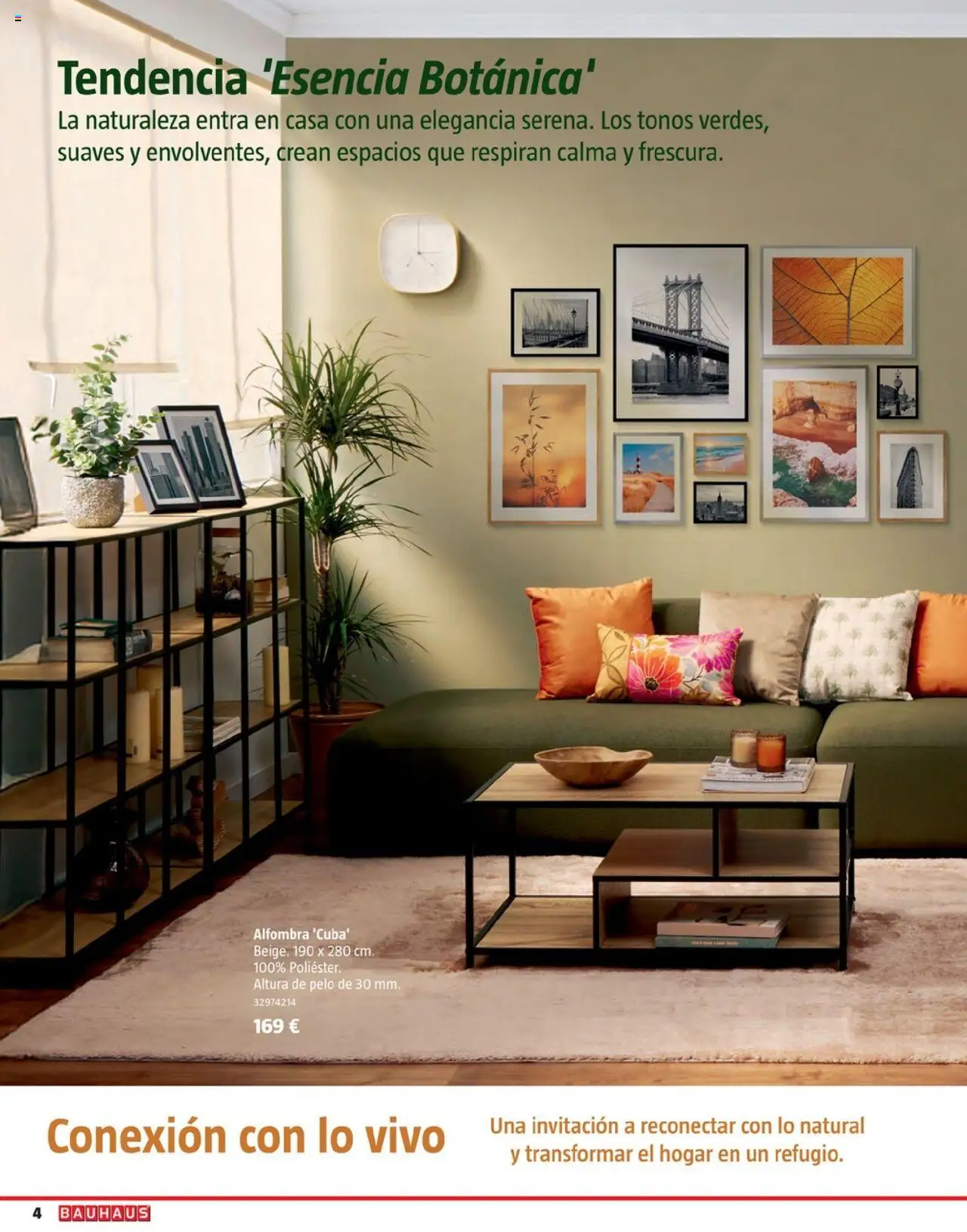 Bauhaus - Decoracion │ válido desde el 16.10.2025 | Página: 4 | Productos: Alfombra