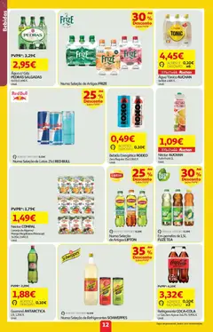 Pré-visualização Minipreço folheto válido de 23.04.2026 | Página: 12 | Produtos: Agua, Refrigerante, Chá, Bebida