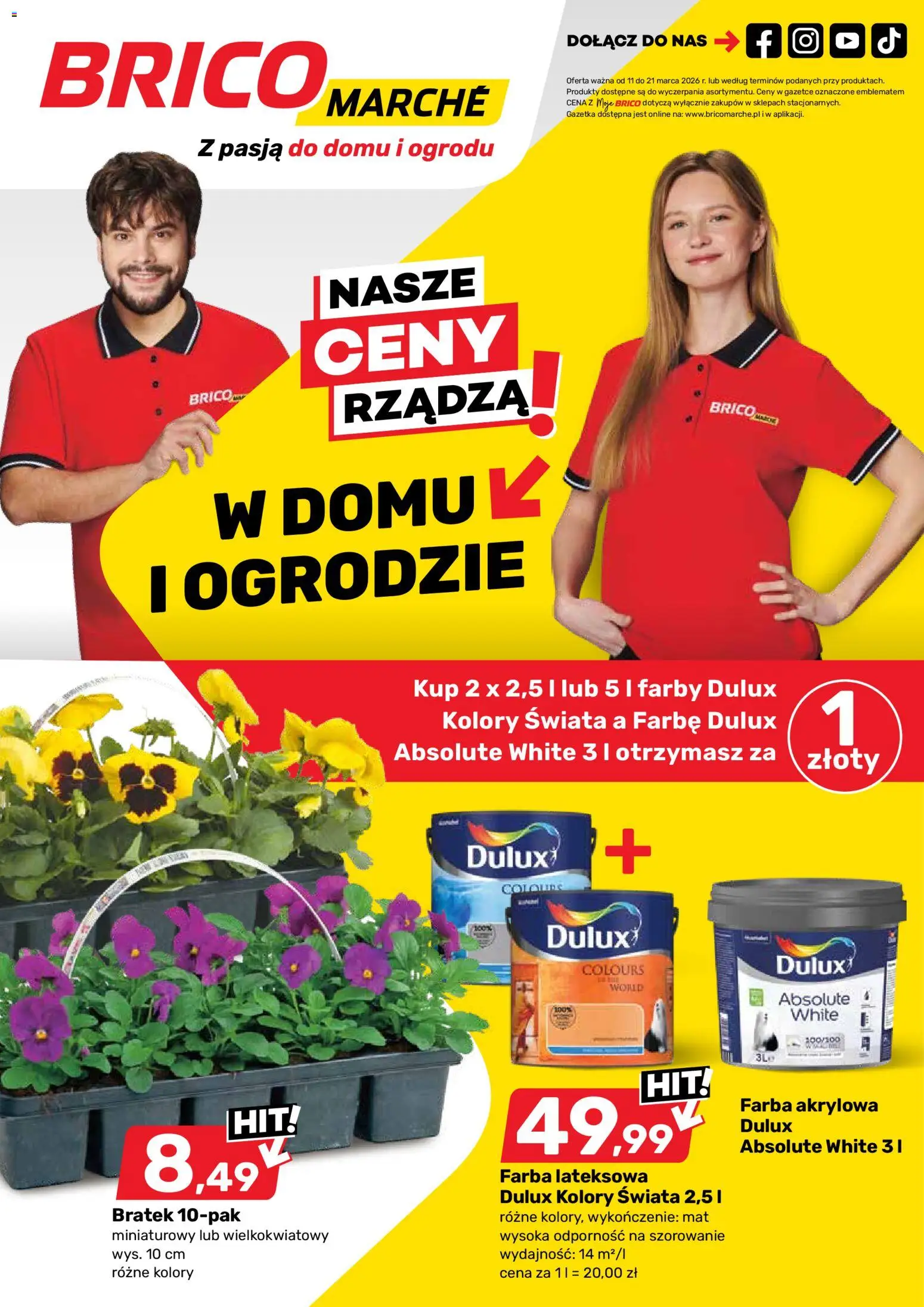 Brico Marché gazetka od 11.03.2026 | Strona: 1