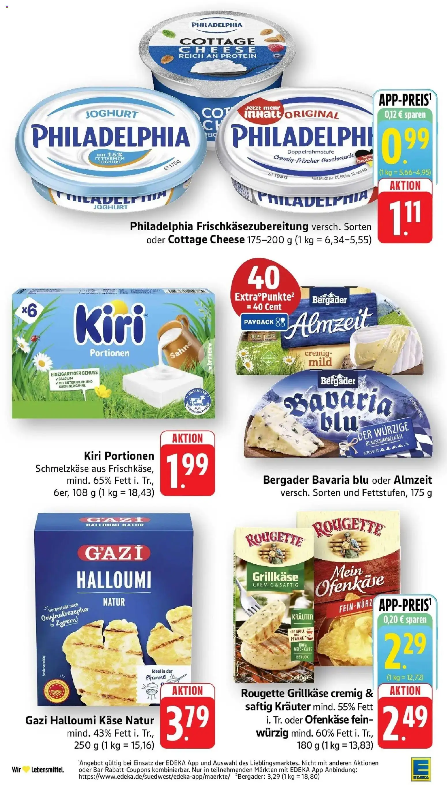 Angebote – gültig ab 30.03.2026 | Seite: 20 | Produkte: Grill, Milch, Käse, Philadelphia