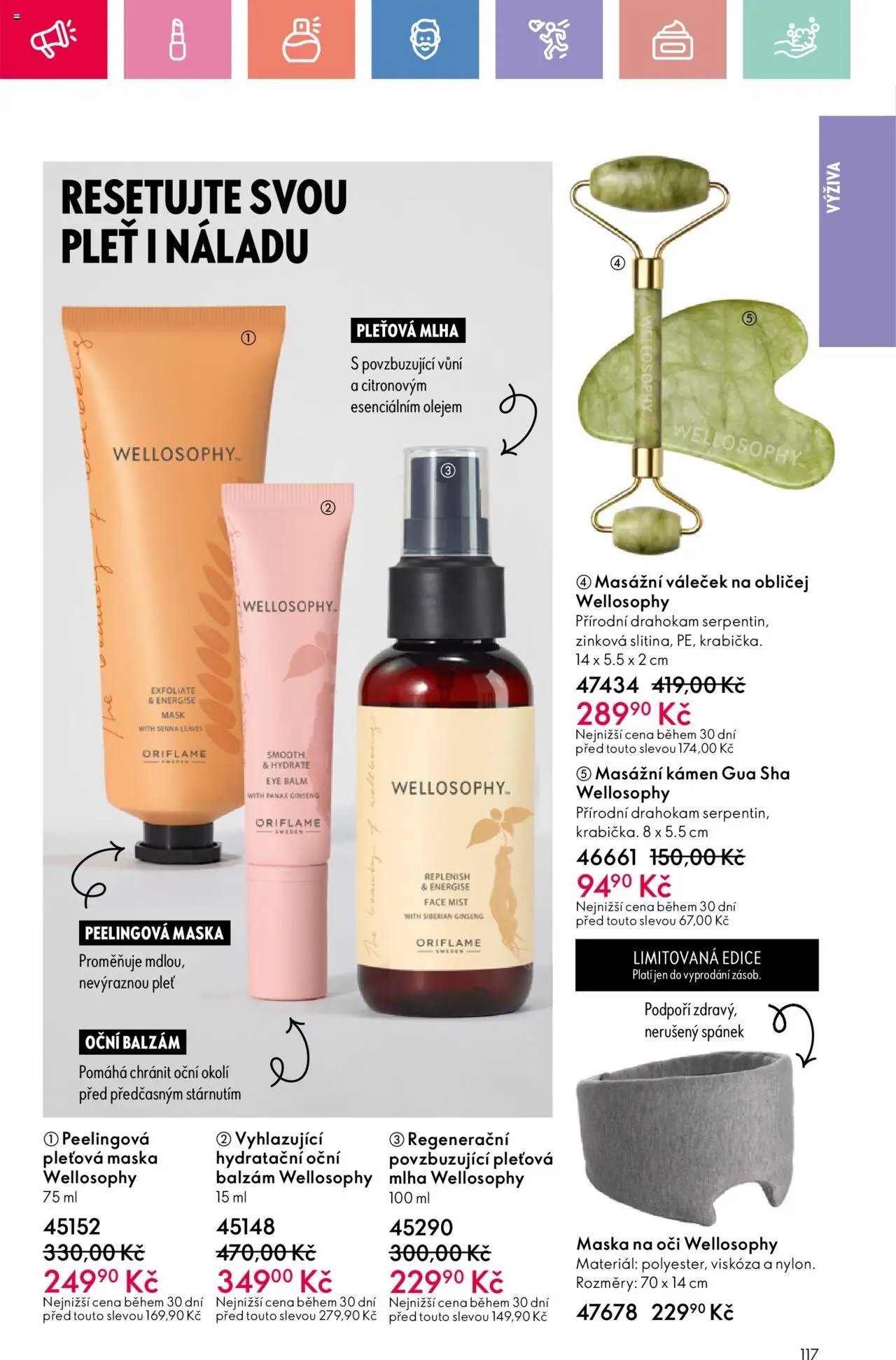 Oriflame katalog č.08/2025 od 25.05.2025 | Strana: 117 | Produkty: Pleťová maska, Váleček, Maska