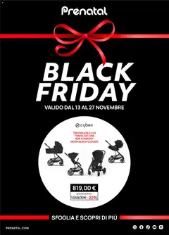 Anteprima del volantino Prenatal - Black Friday valido a partire dal 13.11.2025