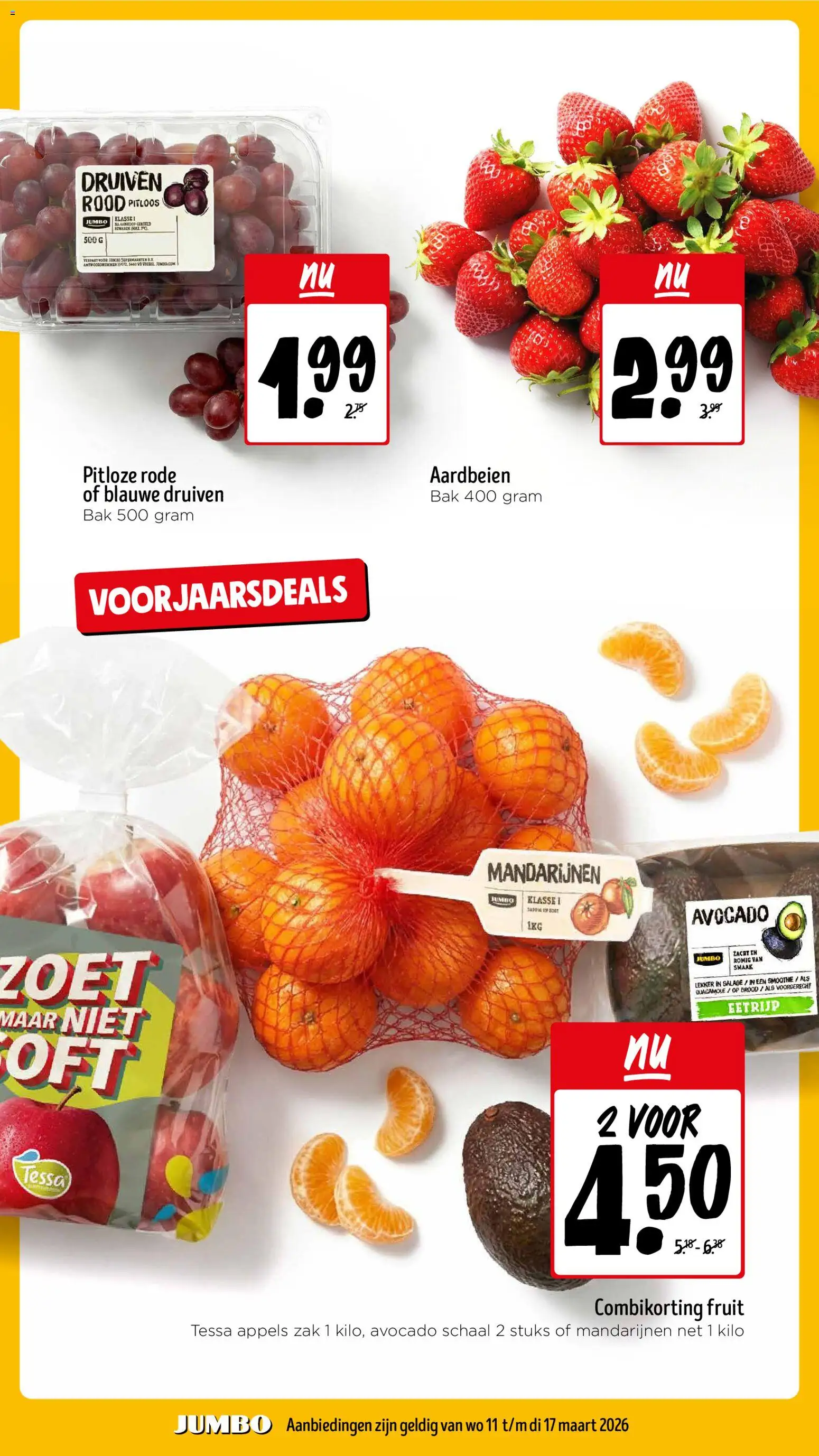 {H1} | Pagina: 4 | Producten: Avocado, Appels, Mandarijnen, Druiven