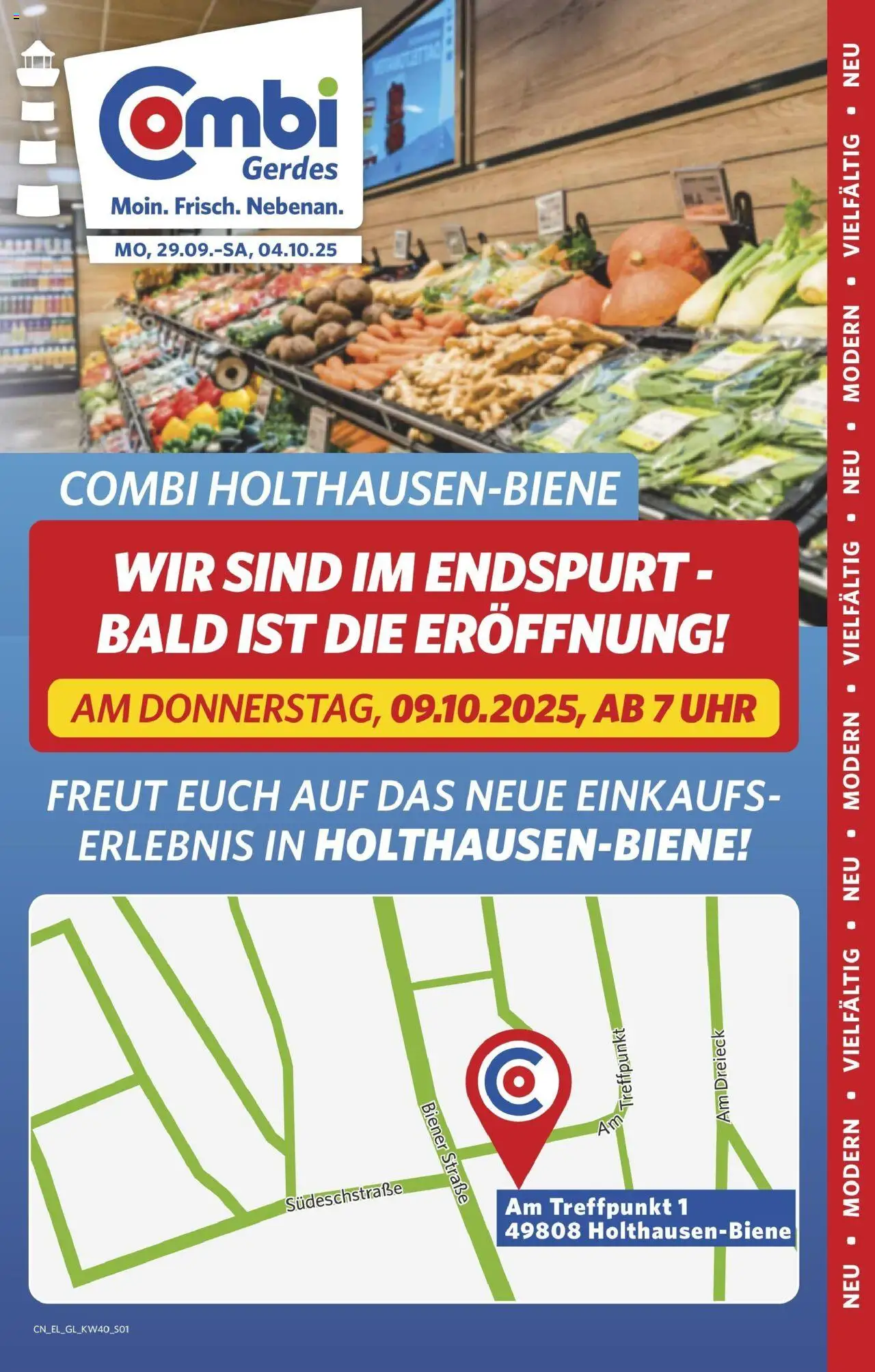 Combi Prospekt Holthausen-Biene	 – gültig ab 28.09.2025 | Seite: 1 | Produkte: Uhr