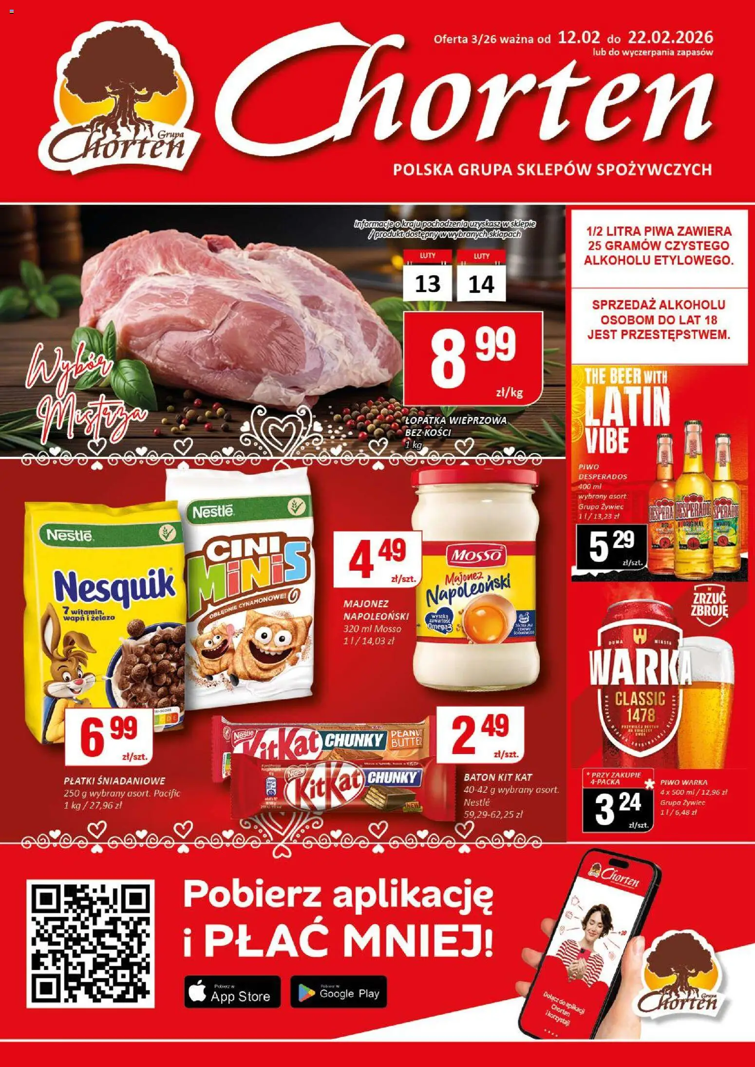 Chorten Gazetka od 12.02.2026 | Strona: 1