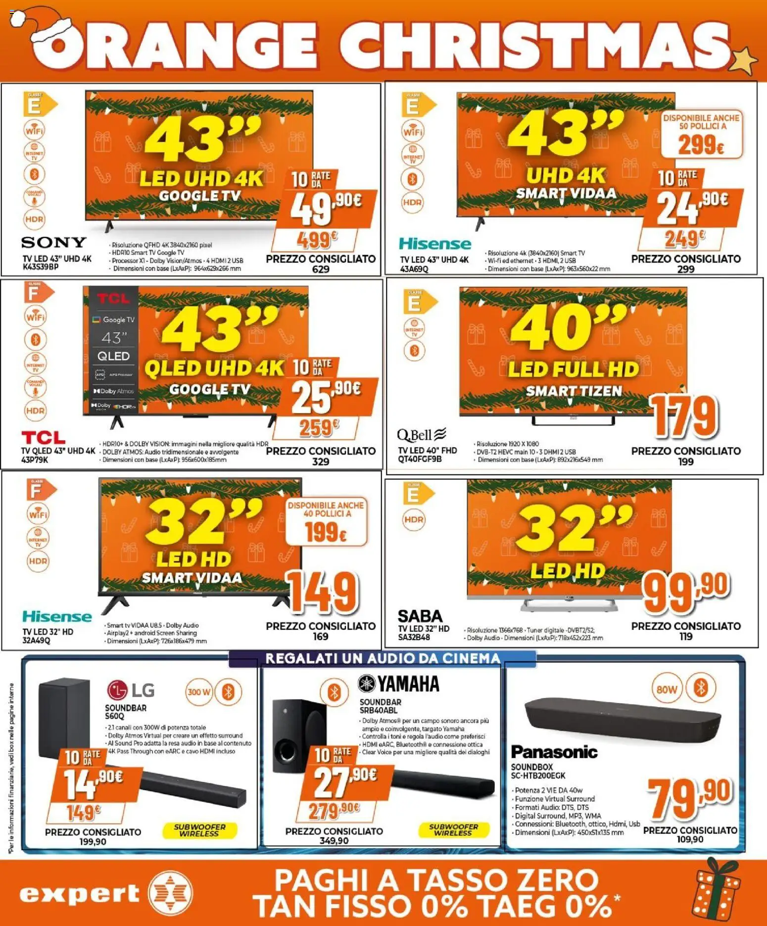 Volantino Expert del 02.12.2025 | Pagina: 3 | Prodotti: Soundbar, Audio, Cavo, USB