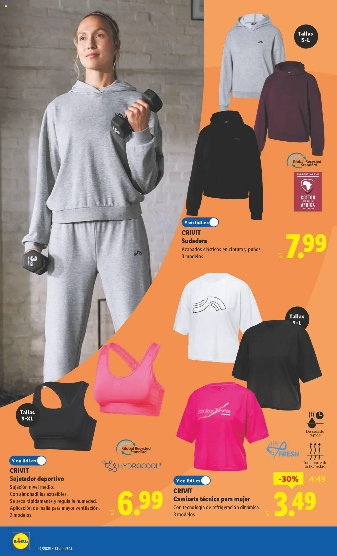 Lidl catálogo de bazar VAL │ válido desde el 13.10.2025 | Página: 12 | Productos: Sudadera