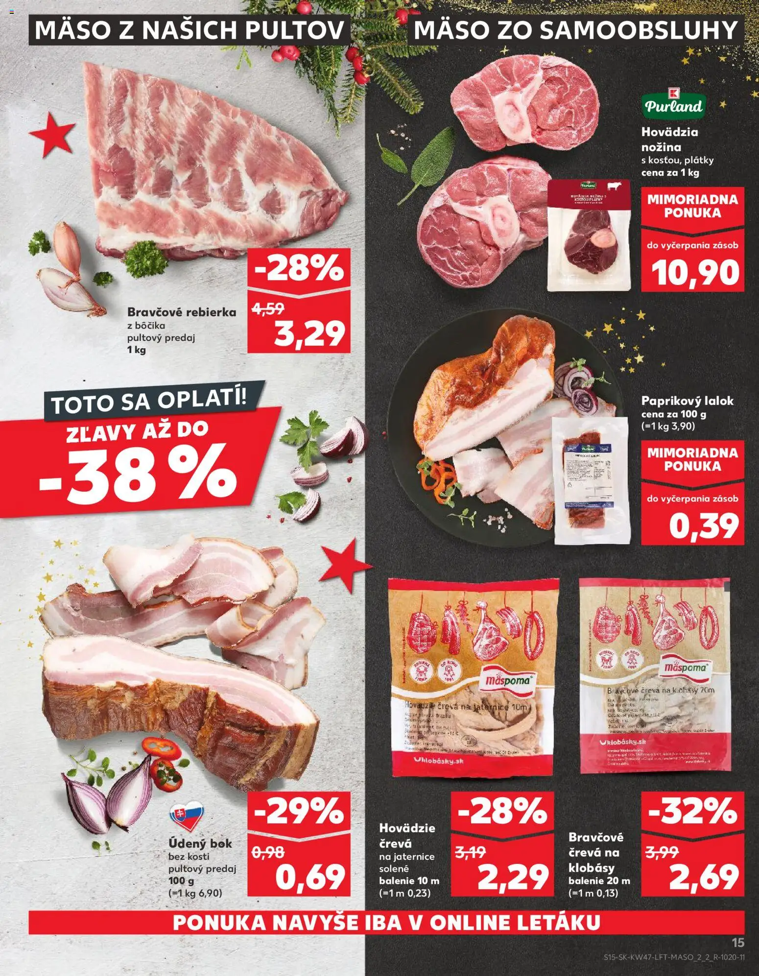 Nové Kaufland akcie – leták je platný od 20.11.2025 | Strana: 15