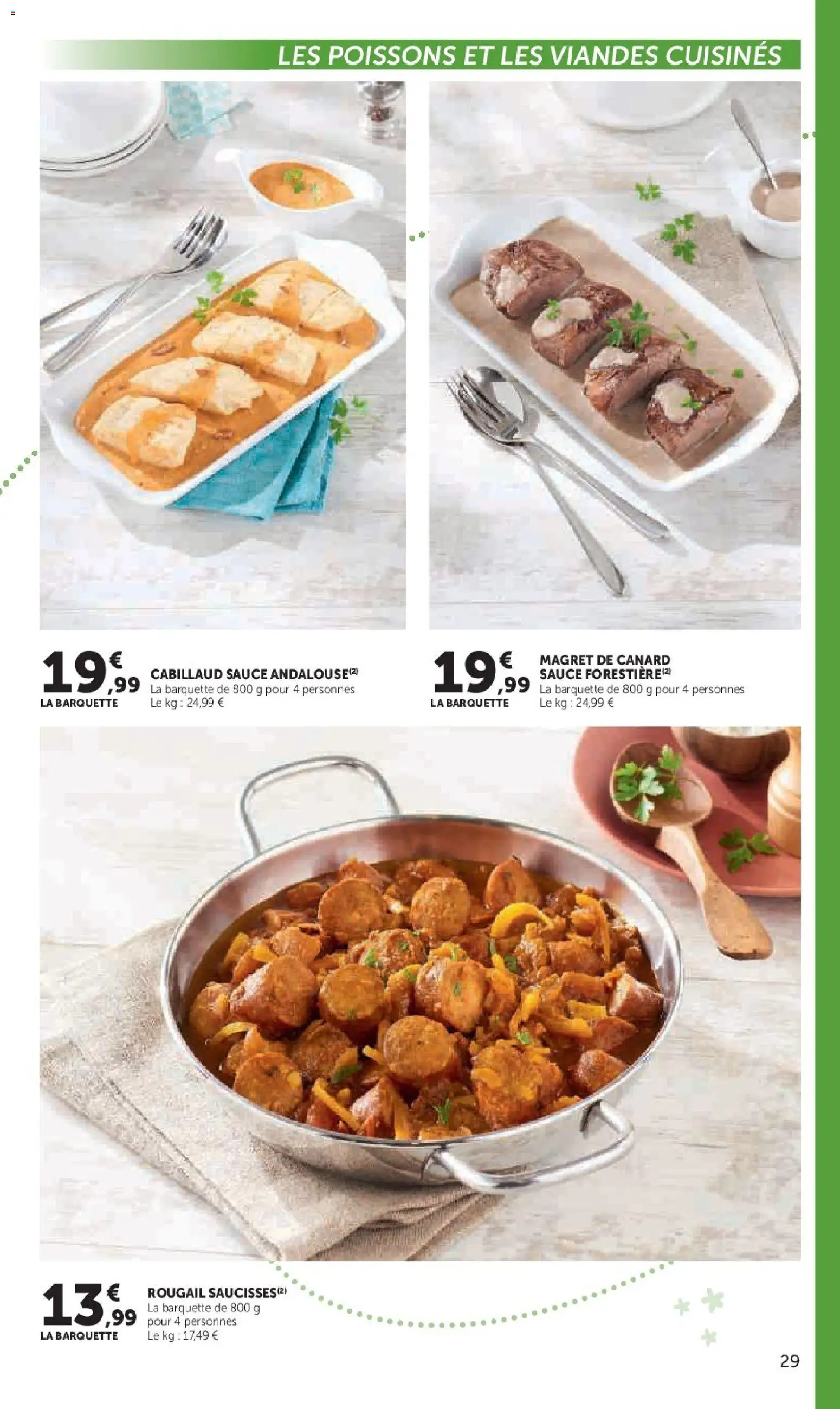 {H1} | Page: 29 | Produits: Magret de canard