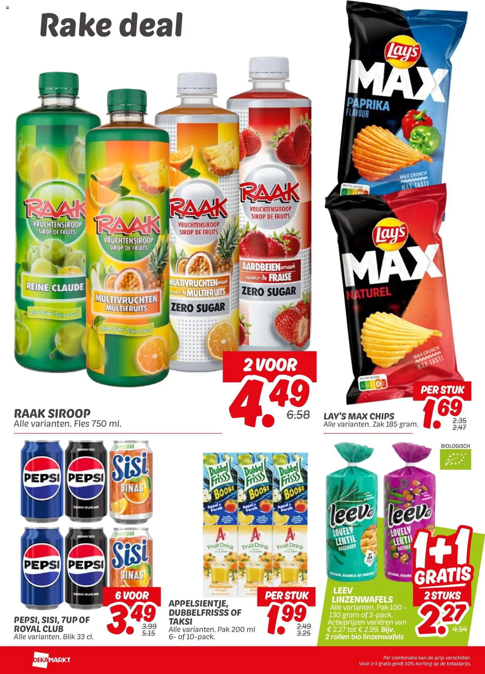 {H1} | Pagina: 16 | Producten: Aardbeien, Pepsi, Kész piskótalap, Appel