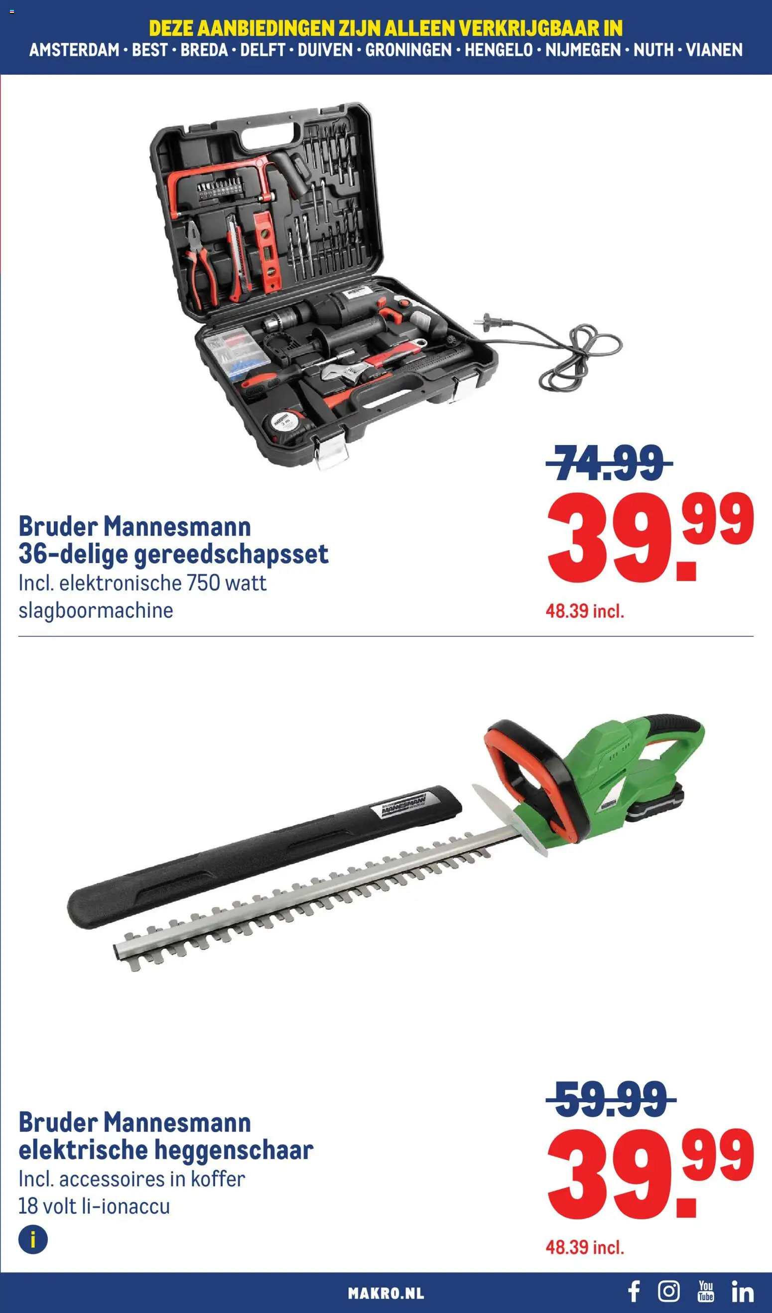 Nieuwe » Makro folder voor Mei « is er! Ontdek geweldige aanbiedingen en bespaar. | Nederland