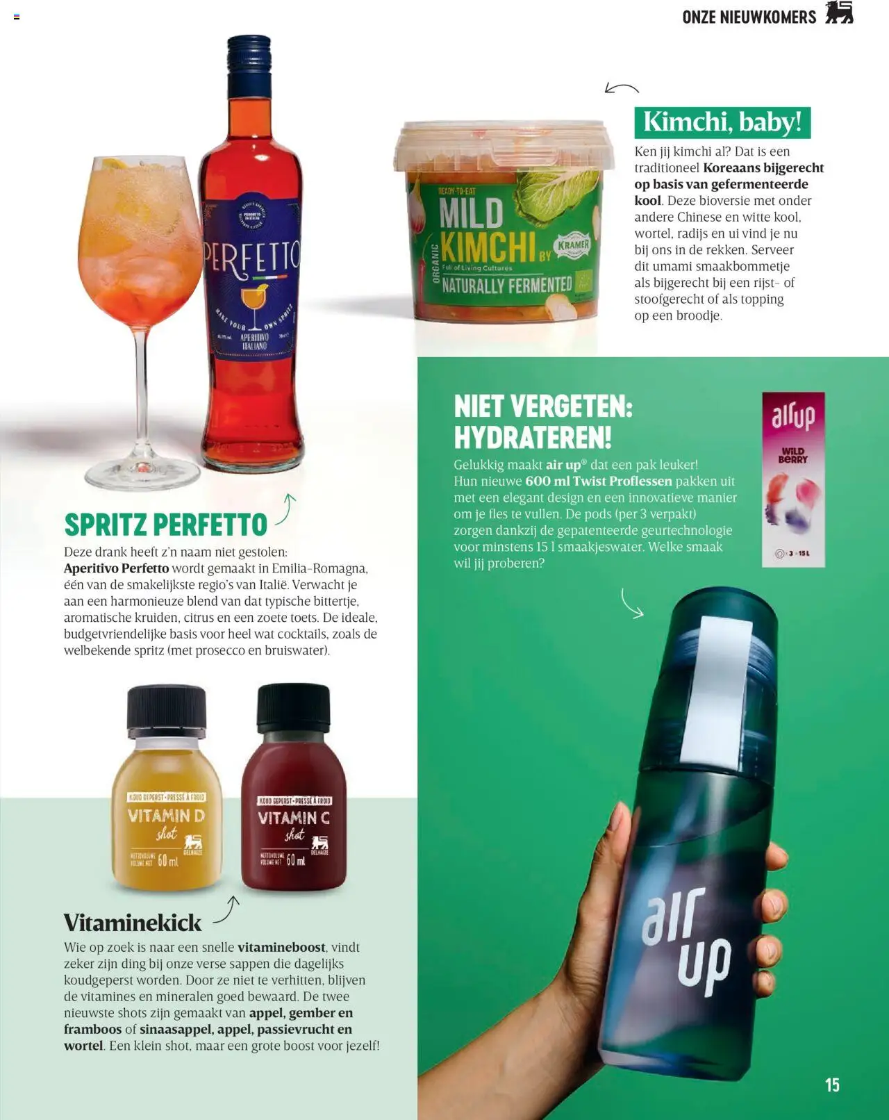 {H1} | Pagina: 15 | Producten: Fles, Boost, Gember, Ui