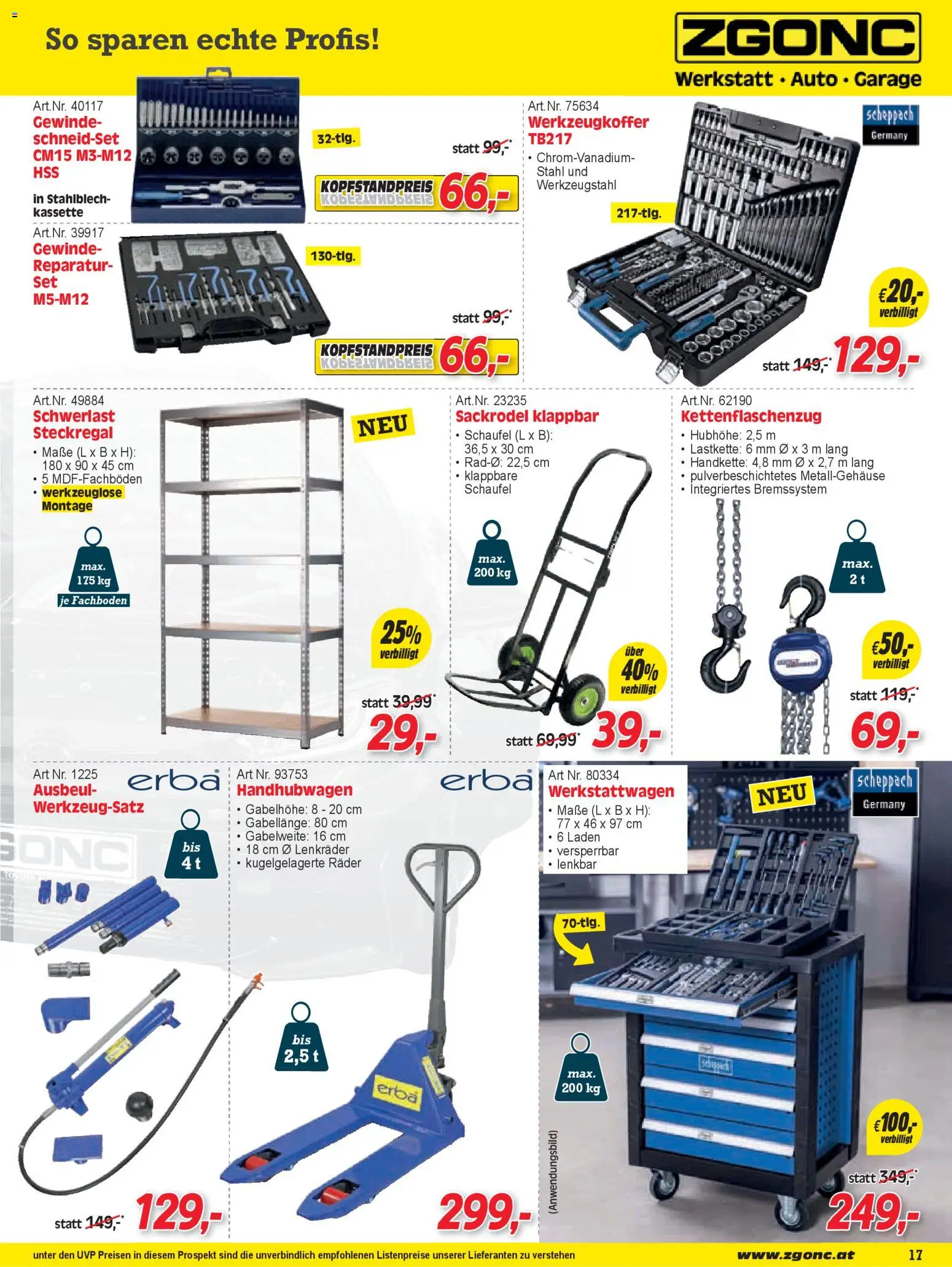 Zgonc Flugblatt Jänner II 2026 gültig ab 15.01.2026 | Seite: 17