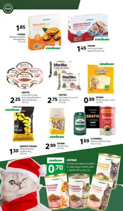 Vista previa Coviran ofertas válido desde el 16.12.2025 | Página: 14 | Productos: Mejillones escabeche, Aceite, Paté, Anchoa