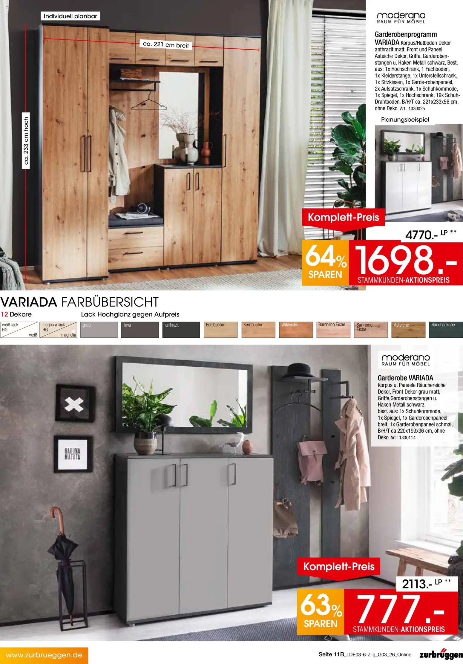 Zurbrüggen Bonus Sonder-Tage – gültig ab 15.03.2026 | Seite: 15