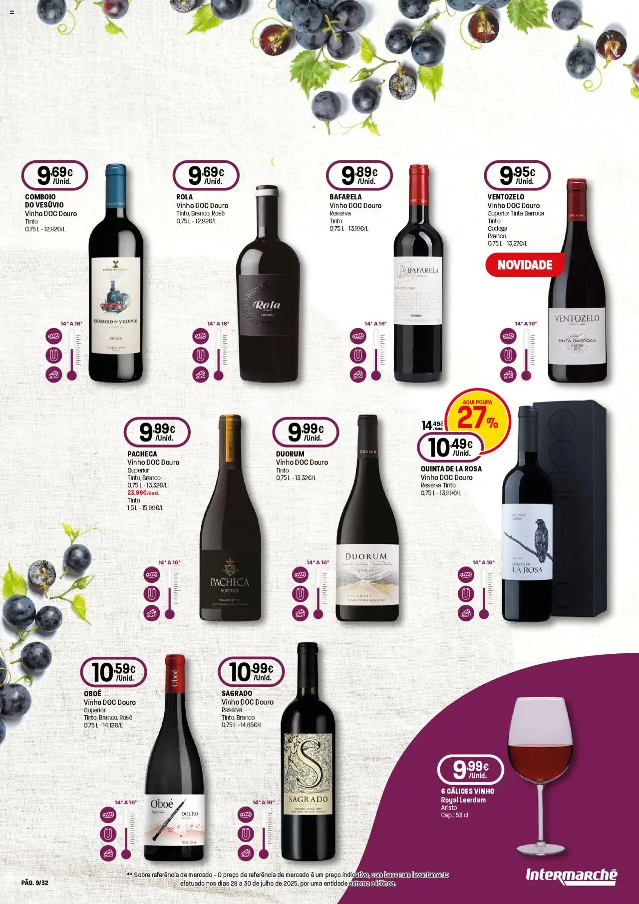 Intermarché - Vinhos Super │ válido de 11.09.2025 | Página: 9 | Produtos: Tinta, Base, Vinho