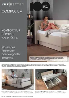 Zurbrüggen Ruf Betten Spezial ab 17.04.2026 gültig | Seite: 2 | Produkte: Bett, Polsterbett