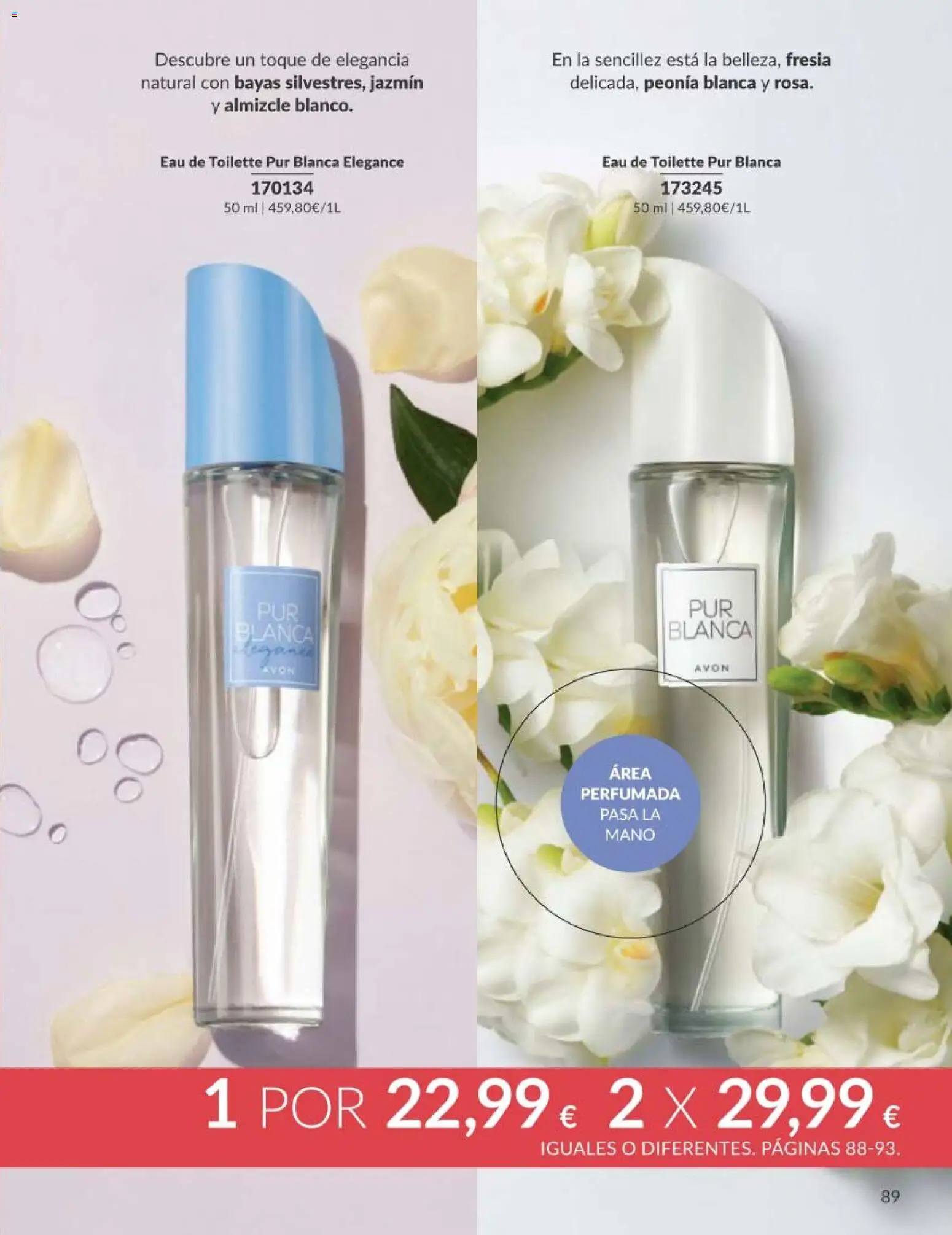 Catálogo AVON campaña 5 │ válido desde el 01.05.2026 | Página: 89 | Productos: Perfume, Eau de toilette