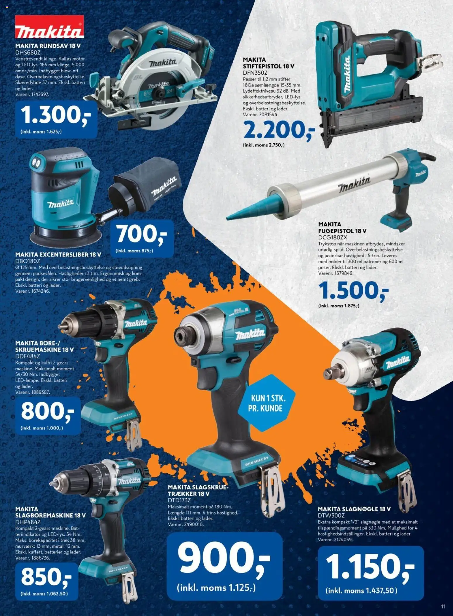 Davidsen tilbudsavis – gyldig fra 30.04.2026 | Side: 11 | Produkter: Batterier, Batteri
