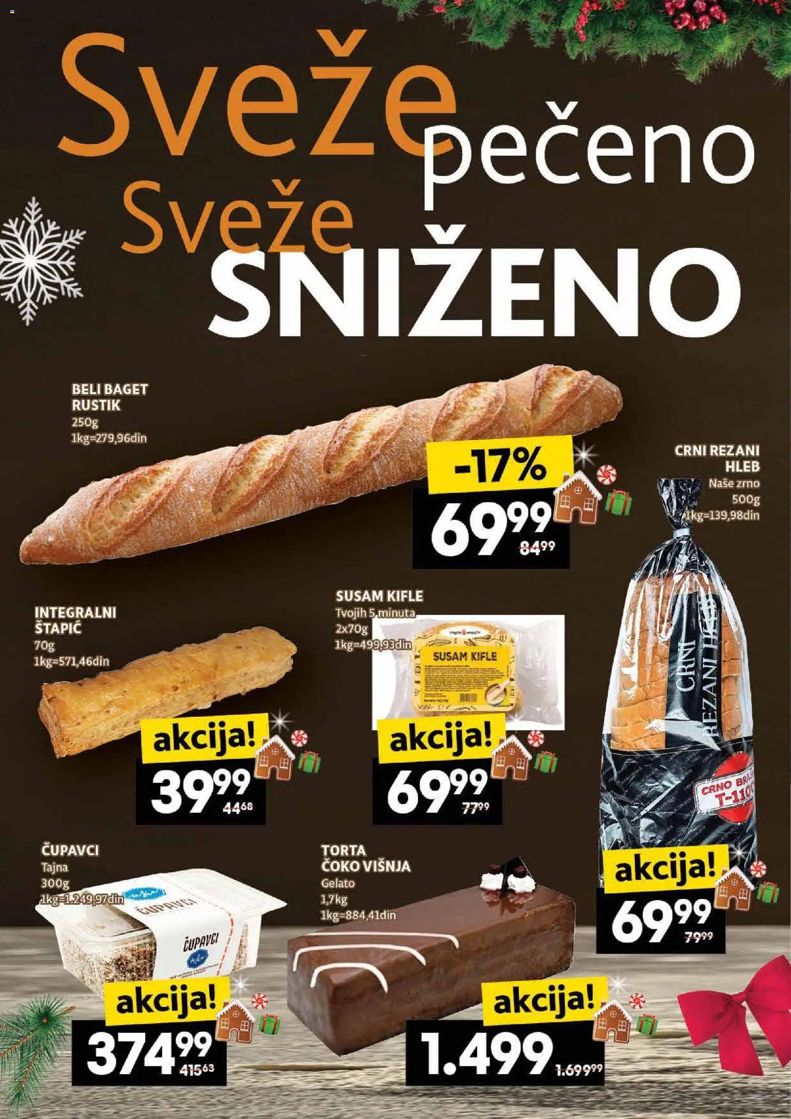 Idea katalog - važi od 18.12.2025 | Strana: 12 | Proizvode: Rezani hleb, Baget, Višnja, Hleb