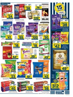 Pick n Pay specials catalogue – valid from 24.04.2026 | Page: 5 | Products: Sweets, Chips, Raisins, Pepper