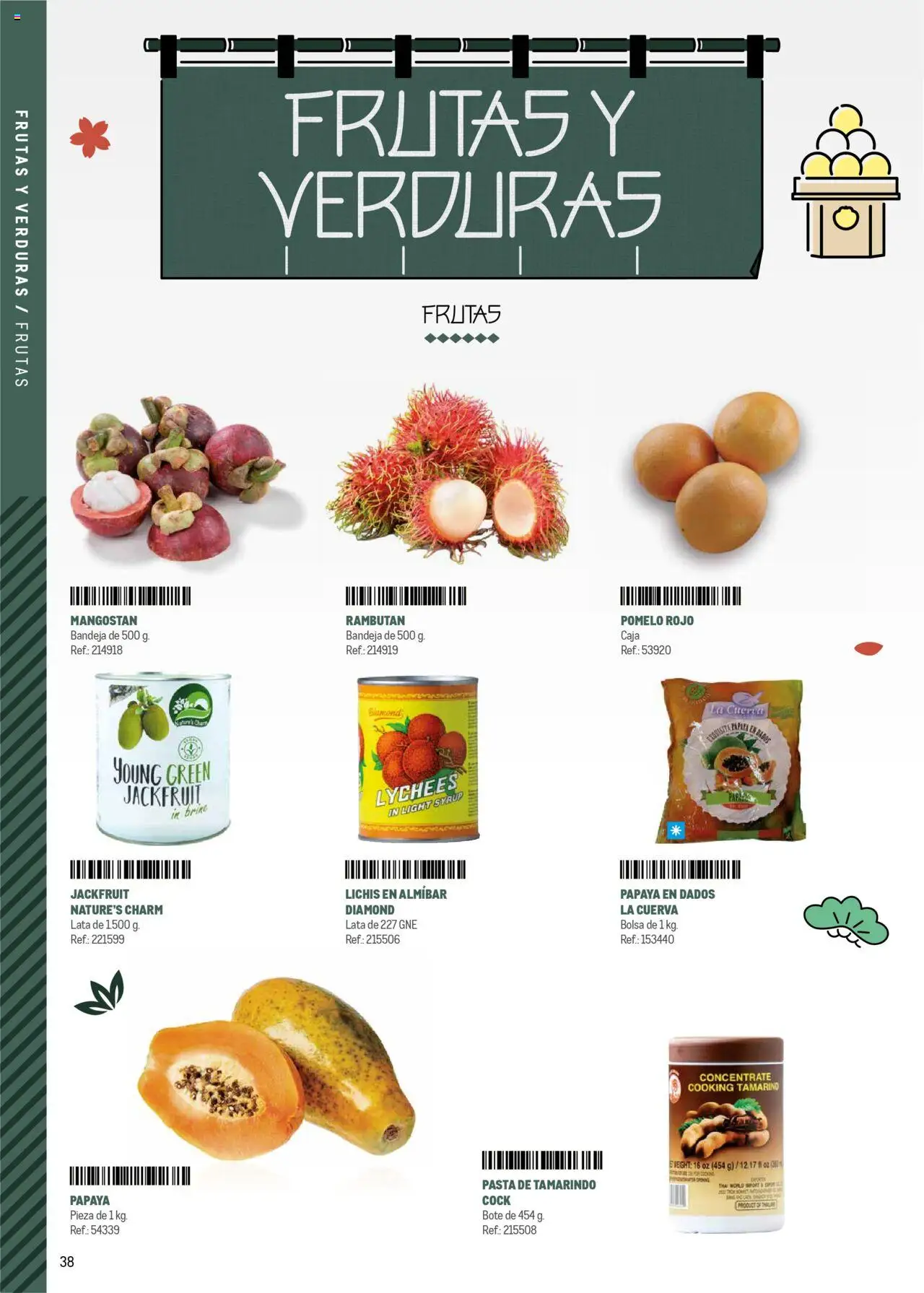 Makro - Cocina fusión asiática Canarias │ válido desde el 04.06.2025 | Página: 38 | Productos: Pasta, Bolsa, Bandeja, Caja