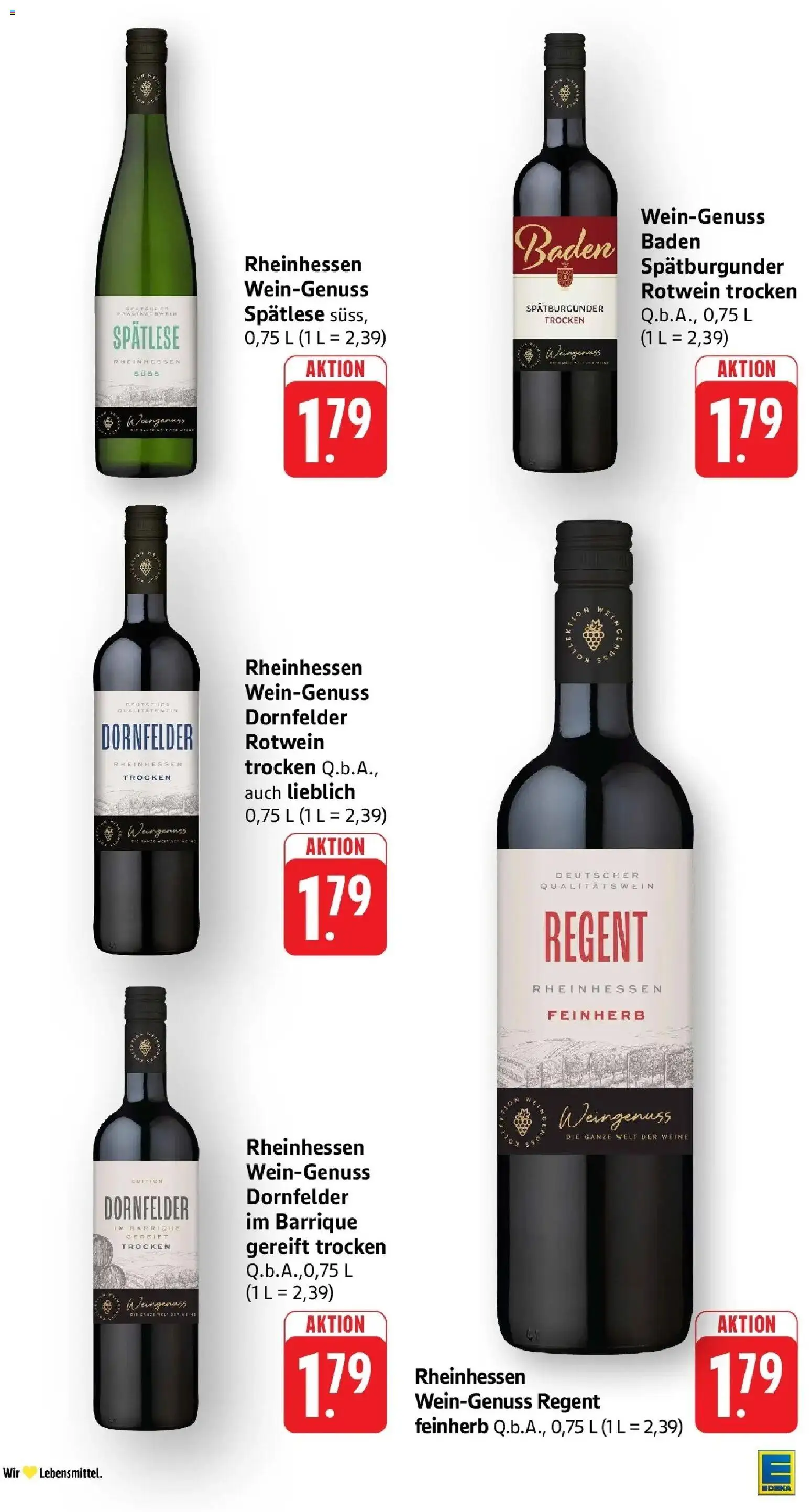 Edeka prospekt Steinfeld	 – gültig ab 09.03.2026 | Seite: 31 | Produkte: Rotwein, Rotwein trocken