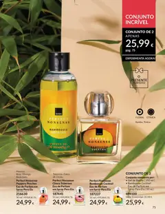 Pré-visualização Catálogo Avon Campanha 4 válido de 01.04.2026 | Página: 75 | Produtos: Pimenta, Gel de banho, Banho
