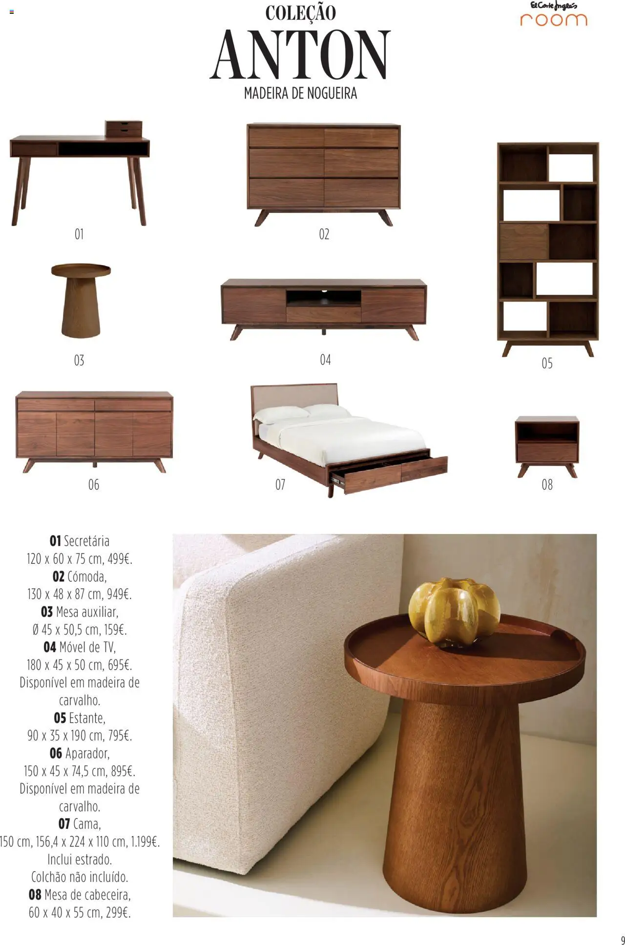 El Corte Ingles folheto │ válido de 29.04.2025 | Página: 9 | Produtos: Colchão, Mesa