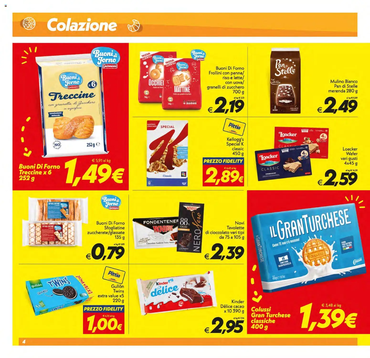 Volantino SuperConveniente del 13.01.2026 | Pagina: 4 | Prodotti: Tè, Zucchero, Forno, Amaro