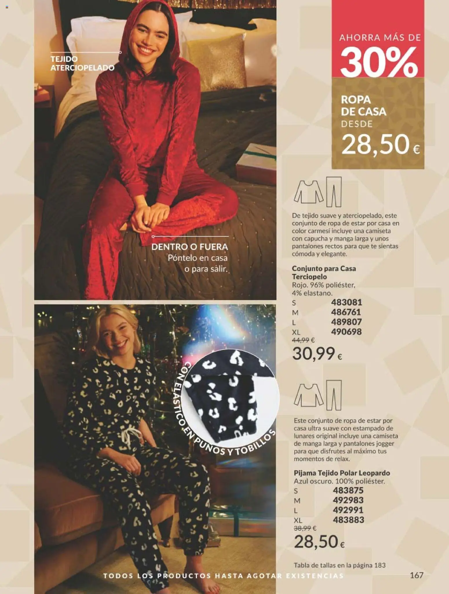 Catálogo AVON campaña 11 Black Friday │ válido desde el 01.11.2025 | Página: 167 | Productos: Pantalones, Pijama, Té, Ropa