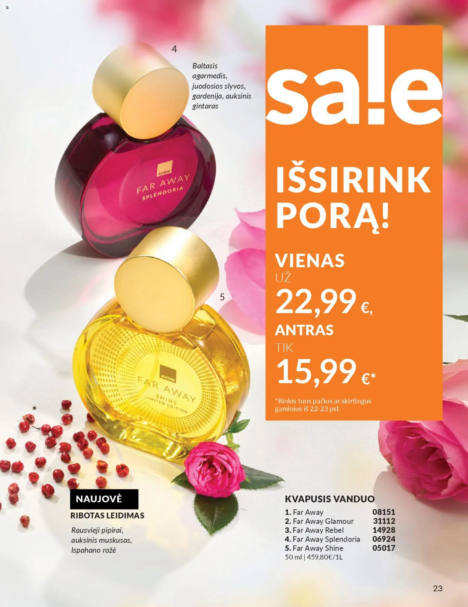 AVON akcijos nuo 01.04.2026 | Puslapis: 23
