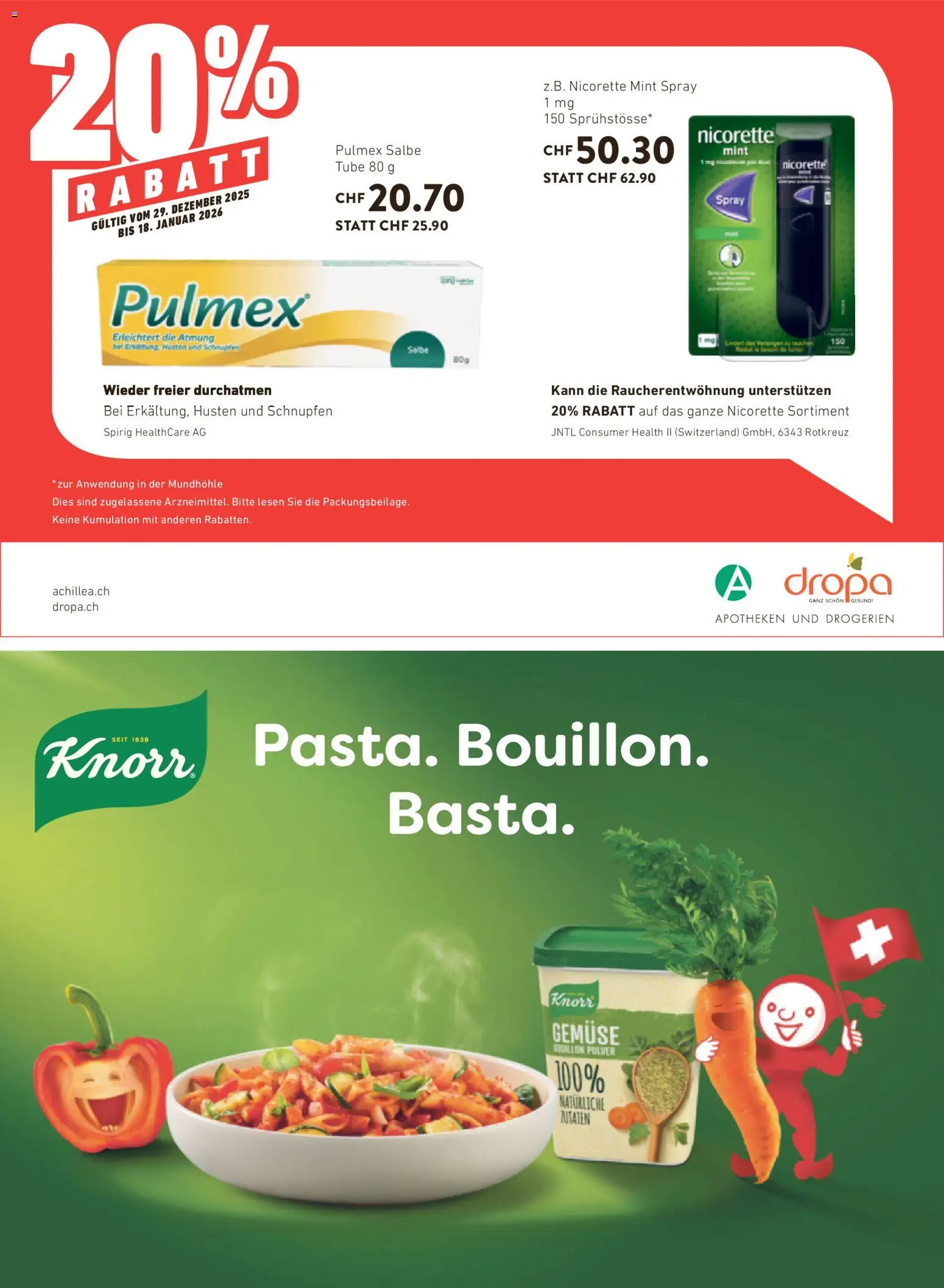 Migros Magazin – gültig ab 29.12.2025 | Seite: 3 | Produkte: Pulver, Gemüse
