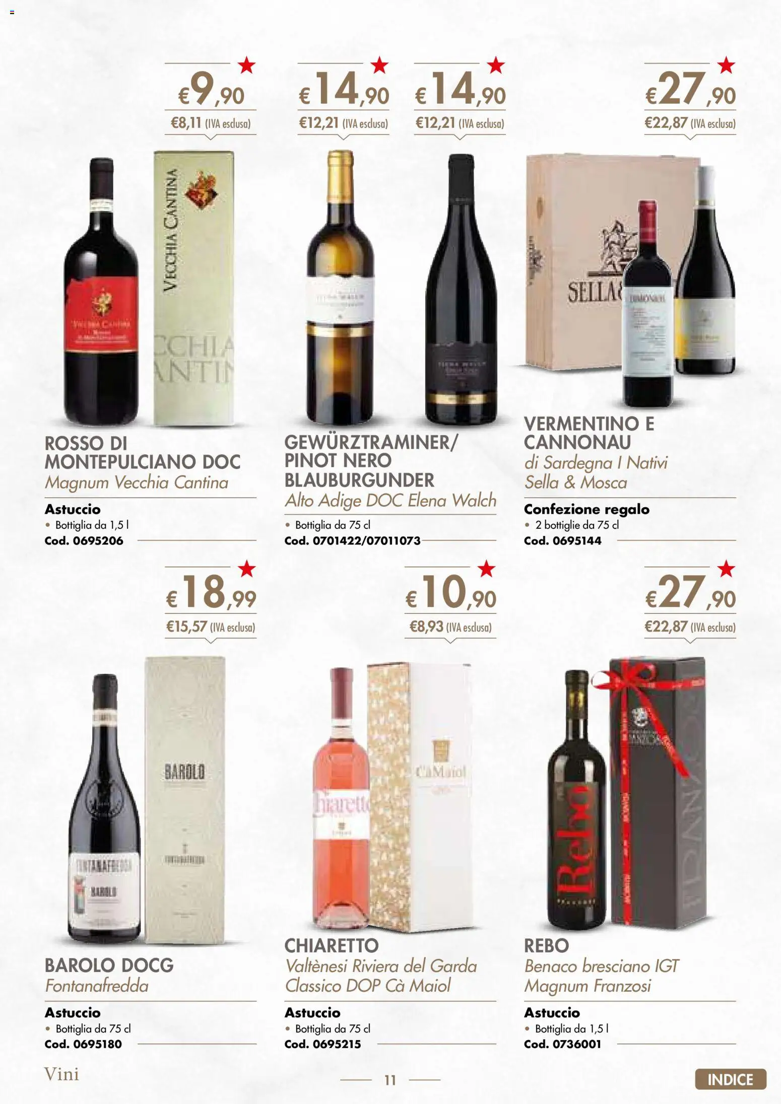 Volantino Italmark del 10.11.2025 | Pagina: 13 | Prodotti: Astuccio, Bottiglia