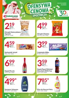 Pogląd oferty "Eurocash Gazetka - Ofensywa Spożywcza" - ważna od 14.12.2025 | Strona: 3 | Produkty: Płyn do naczyń fairy, Czekolada milka, Czekolada, Szampon