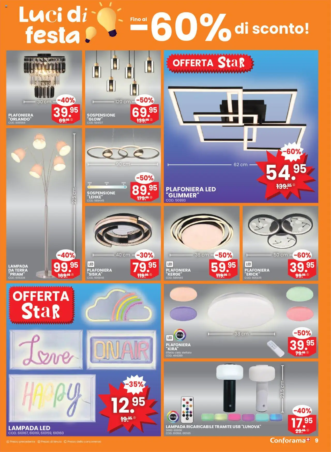 Conforama Aktionen IT – gültig ab 01.10.2025 | Seite: 9 | Produkte: Usb