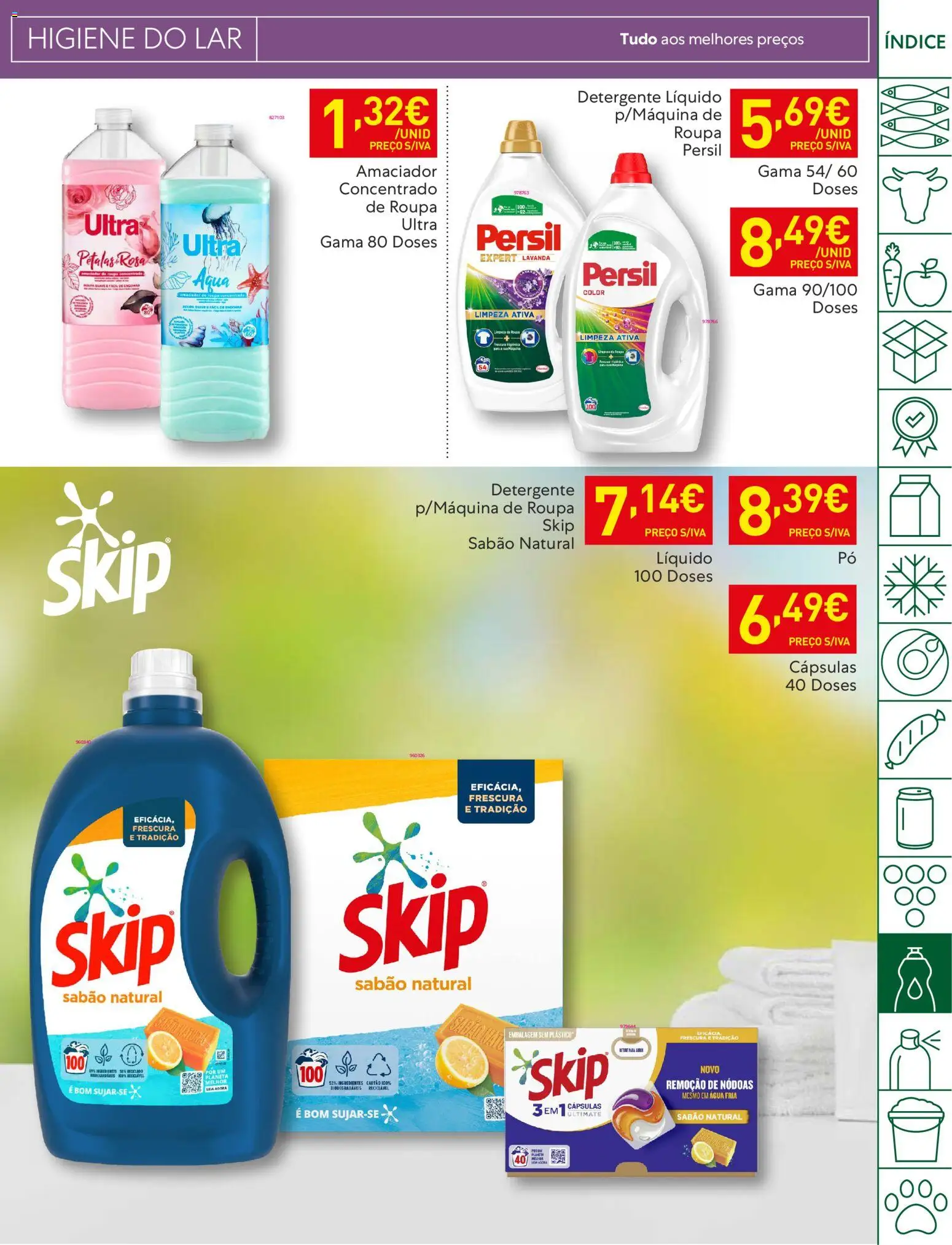 Recheio folheto │ válido de 13.01.2026 | Página: 39 | Produtos: Agua, Sabão, Detergente, Persil
